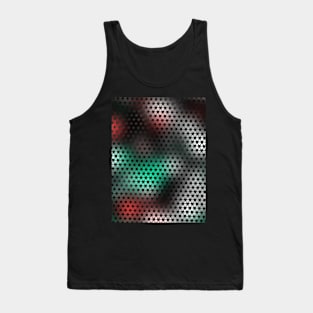 colored pattern Tank Top